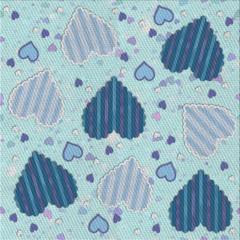 Tapis bleu marine à motifs Adilene, Carré 3 pi
