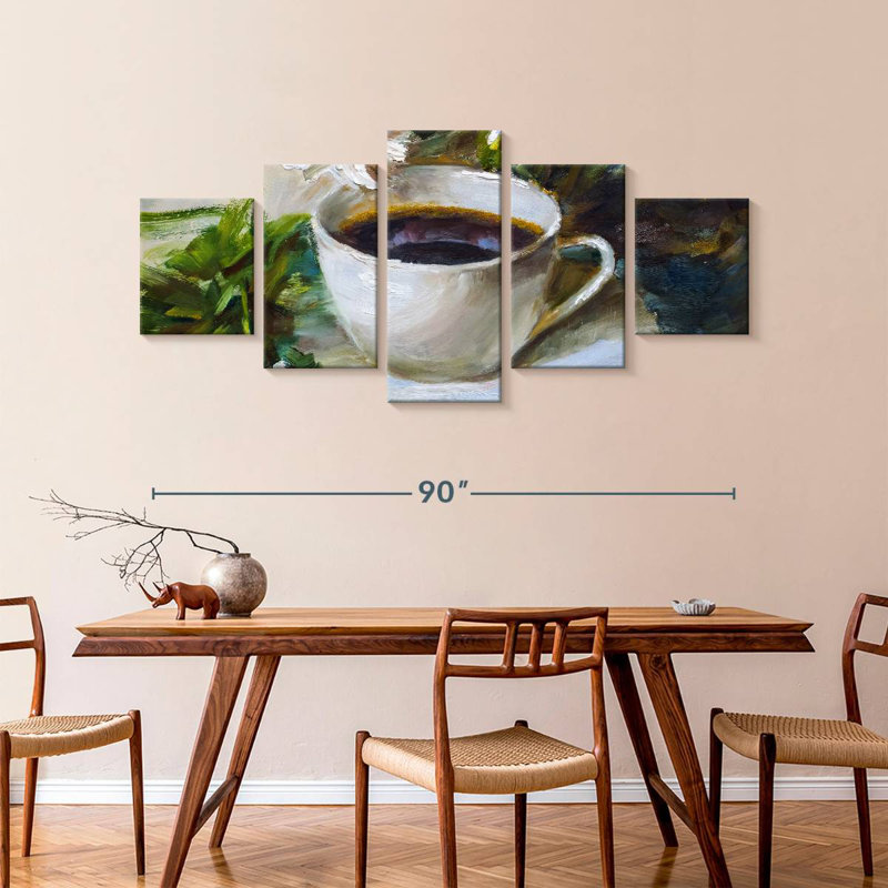 Coffee Cup, 42" H x 92" W