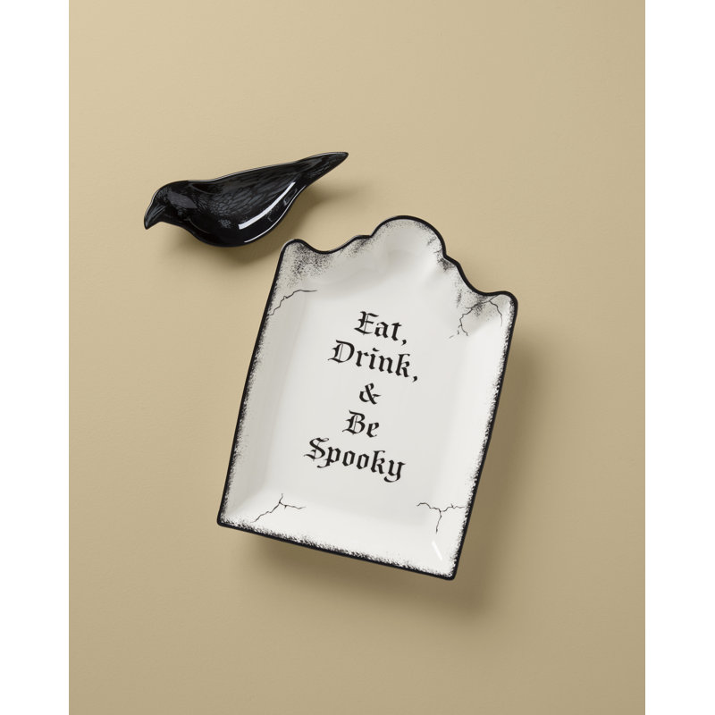 Lenox Vintage Halloween Chip & Dip 2-Piece Set