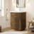 24" Single Bathroom Vanity With Fluted Panel Design And  Ceramic Sink-1108493372
