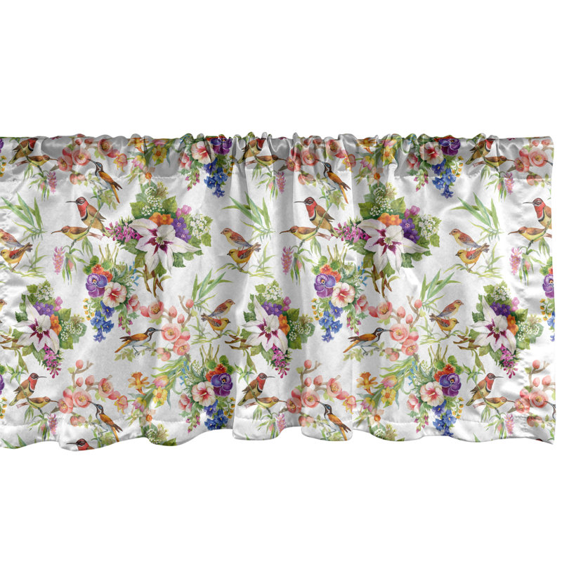 Ensemble de 2 cantonnières Ambesonne Paisley, L 54 po x L 12 po