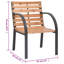 Chaise de patio Snowhill-291514555