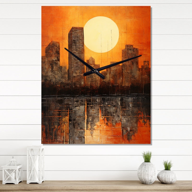 Hawger - Horloges murales Skyscrapers, Petit