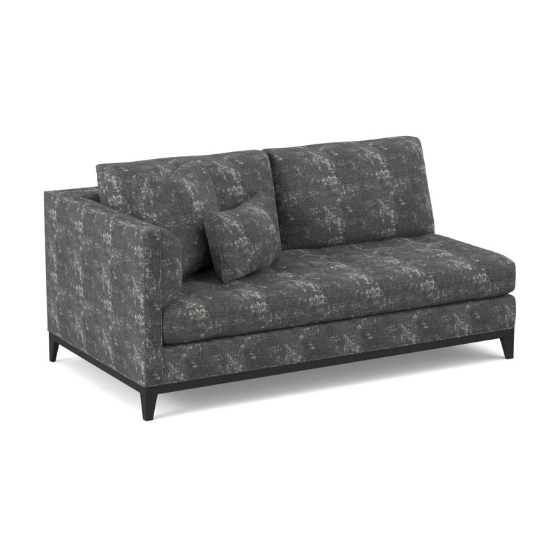 Sectional, Espresso, Venice Ivory