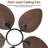 44/52" Palm Tropical 5 Blade Ceiling Fan-1344132728-1344132730