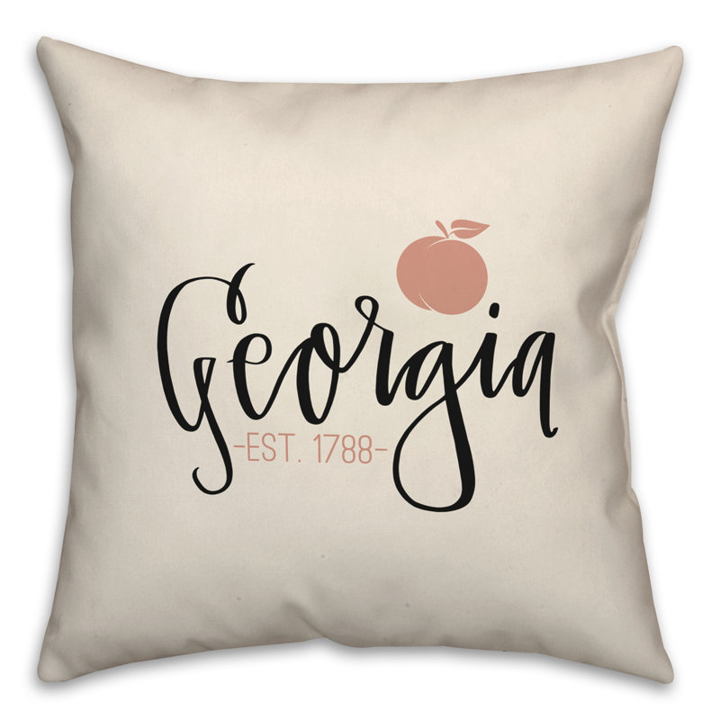 Coussin Georgia Peach