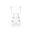 Ensemble de 4 vases en verre Amélie