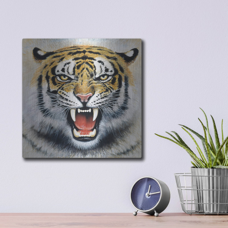 «Tiger» par Harro Maass, H 12 po x l 12 po