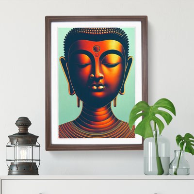 Enigmatic Buddha - Single Picture Frame Print