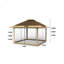 13x13 Pop Up Gazebo Outdoor Canopy Shelter with Mosquito Netting 4 Stanbags Instant Gazebo Tent for Lawn, Garden, Backyard Deck-1118579089