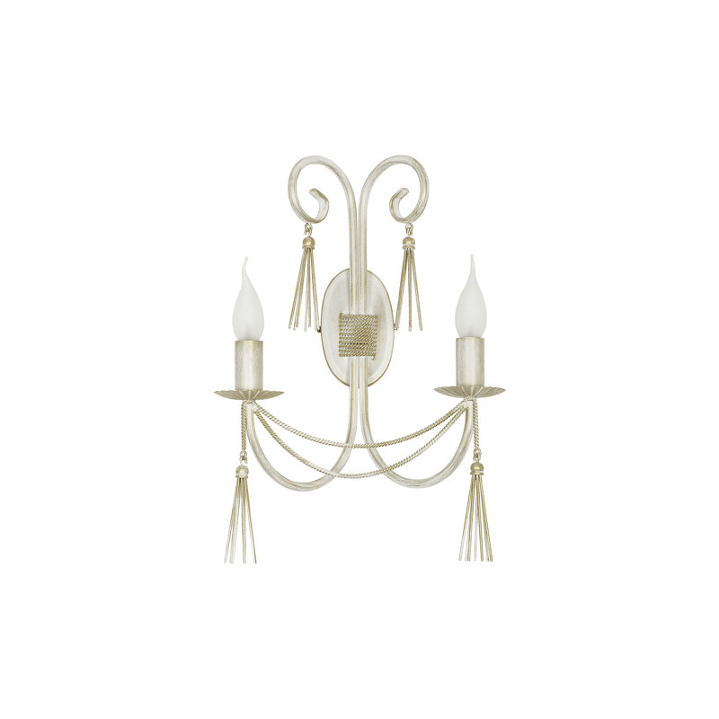 Engen Candle Wall Light, White