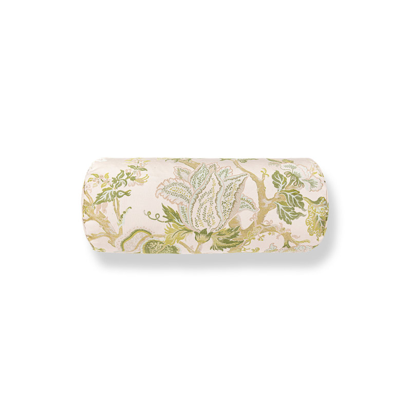 INDIENNE LAMPAS PILLOW, Avocado