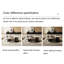 Table basse ronde en marbre clair-107425031
