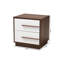Table de chevet 2 tiroirs Caden Sheldon