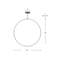 Cirque 1 - Light LED Pendant-64112617-64112623