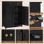Rangement pour salle de bain 2 portes avec tablette réglable Calidia-157804619