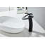 Robinet pour salle de bain à poignée simple avec plaque de recouvrement et bonde Wovier Love Shape-93410852