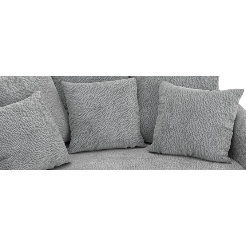 Matty Cuddle Chaise, Gray