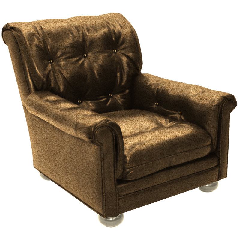Armchair, Bella Pearl Performance Velvet, French Dark Cherry