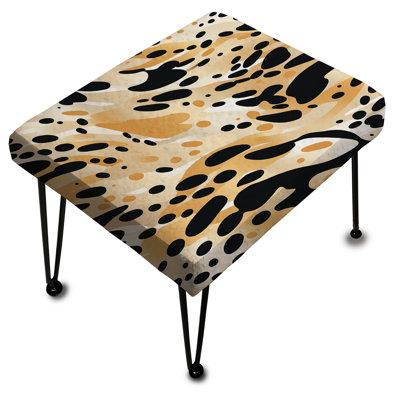 Thakur - Animal Print Rectangle Ottoman