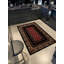 Tapis décoratif rétro à motif de séries noires-2127178378