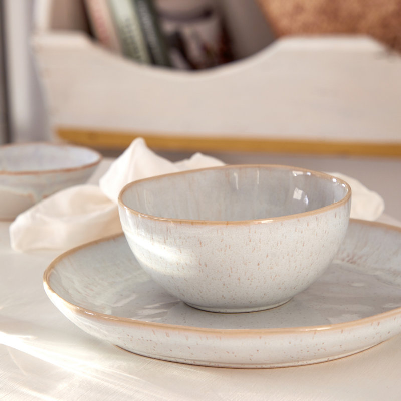 Assiette à manger, Beige sable