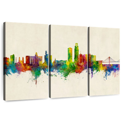 Omaha Nebraska Skyline III