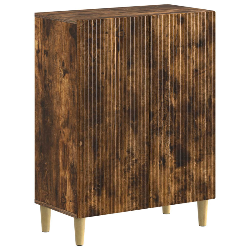 Bathroom Storage Furniture Set, Smoked Oak