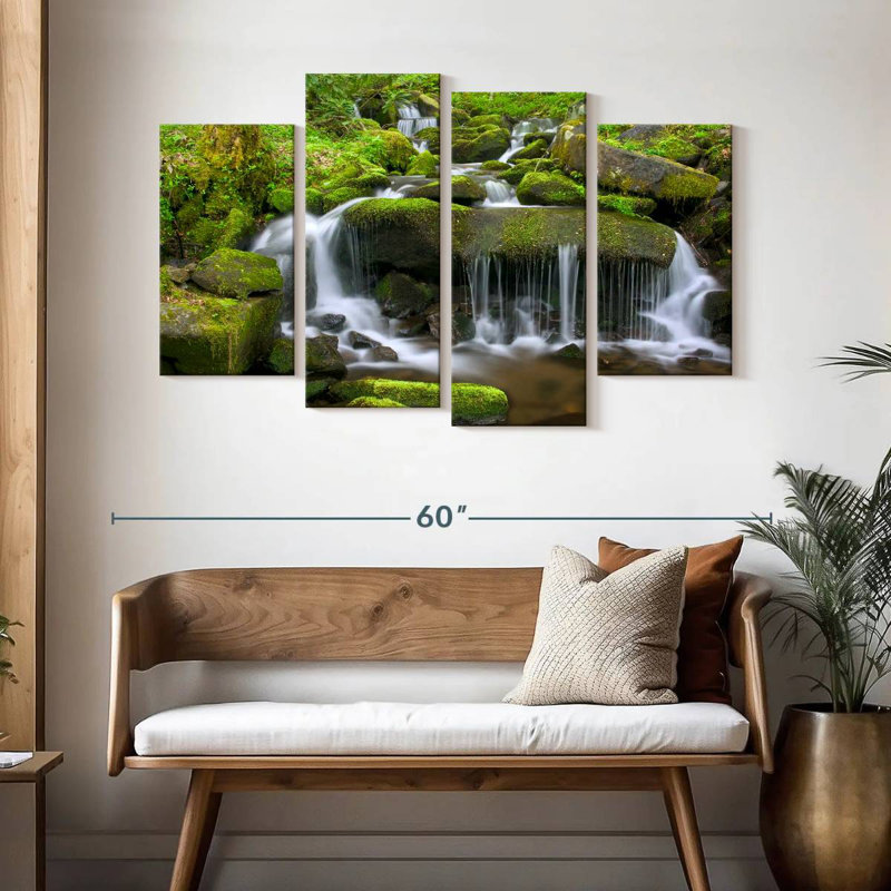 Cascade Alvord Mossy, H 32 po x l 52 po