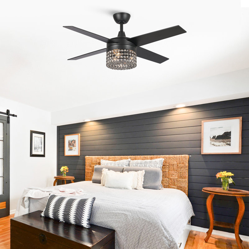 Quezada 48'' Ceiling Fan with Light Kit