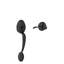 Plymouth Lower Half Handleset with Accent Door Lever (Deadbolt Sold Separately)-22335635-22335634
