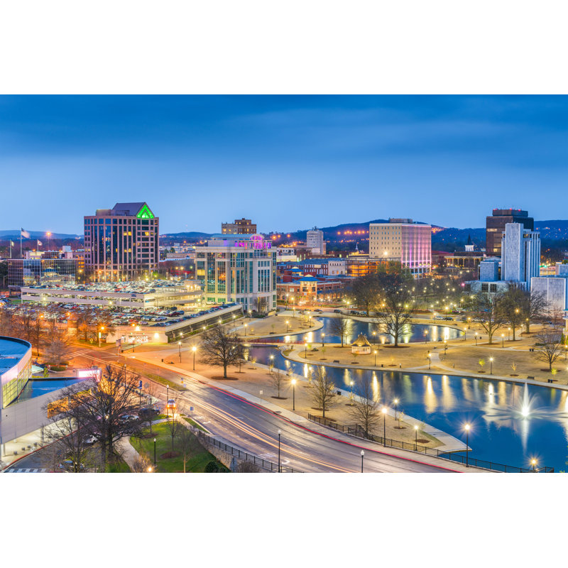 Huntsville, Alabama, USA par Sean Pavone - Photographie sur toile tendue, H 20 po x l 30 po