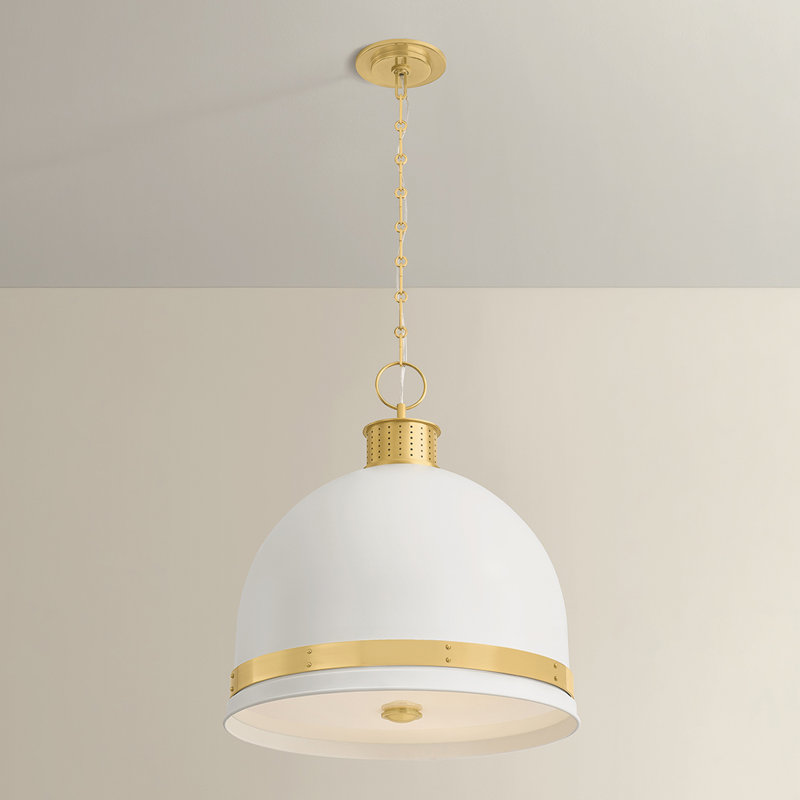Pinesbridge Pendant, 22" H x 20.25" W x 20.25" D, 3 Lights