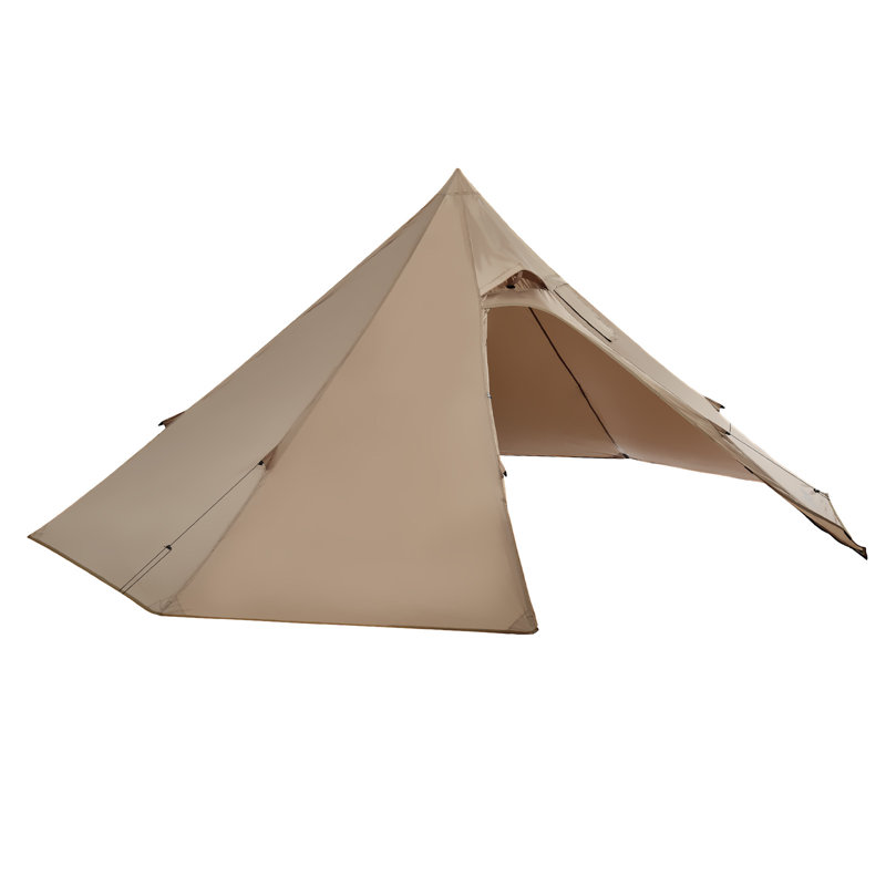 Tente chaude Tipi avec réchaud portatif imperméable pour 2 personnes