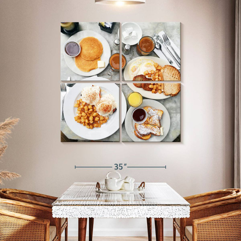 Yarlin Brunch Feast, 45" H x 45" W