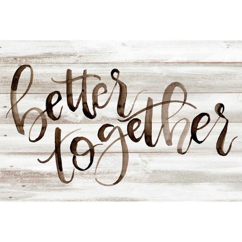 Farmhouse Be-s I by Jennifer Paxton Parker - Typography Print, 81cm H x 122cm W, Wrapped Canvas
