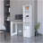 Office Desk Aragon, White Finish-1653378243