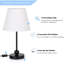 Hennesey Metal Table Lamp