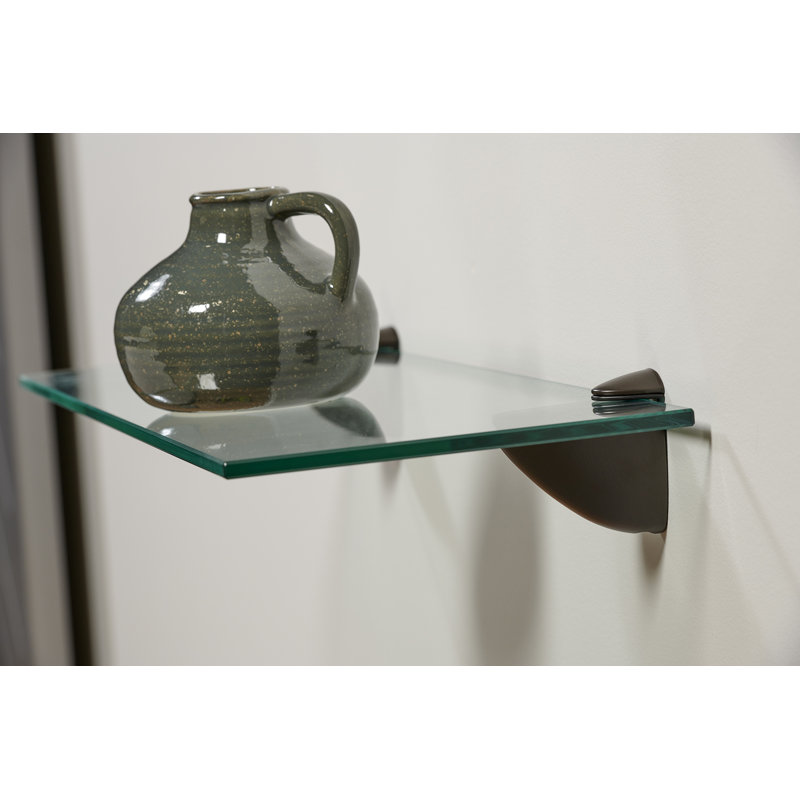 Capri 8X24 Frosted Shelf Kit With Pelican, Iron