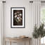 «Gentle Blooms on Dark Canvas No. 2» par Alex Black, impression sur bois encadrée-675646363-675646362