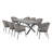 Allina 8 - Person Patio Dining Set with Rectangular Table , Cushions Included