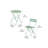 Shelah 3-Piece Steel Folding Bistro Set -70106520