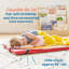 Tapis de lit ECR4Kids SoftZone Rainbow, 2 po, 5 pièces-2076900893