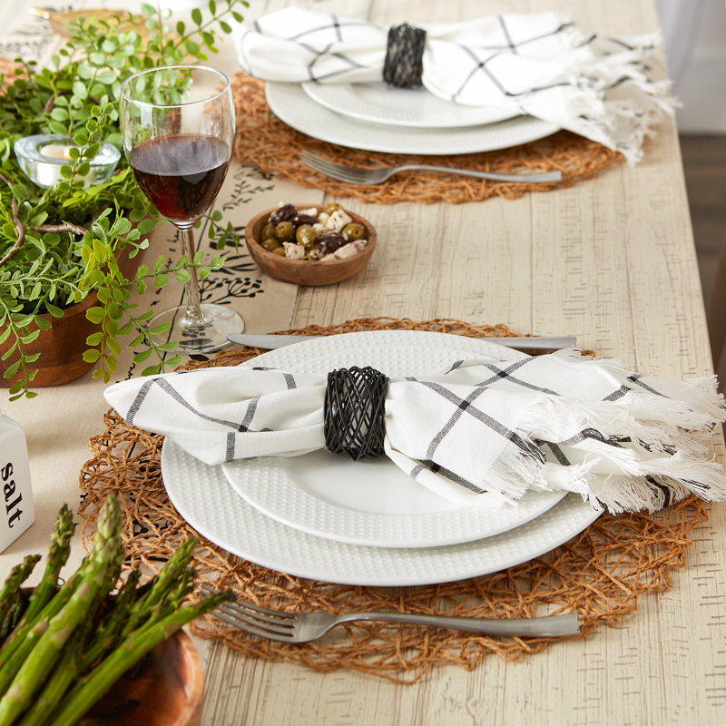 Birdnest Iron Napkin Ring