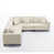 Velours côtelé beige sélectionné