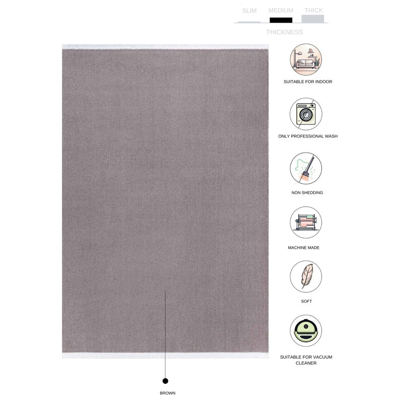 Tapis Konni, Tapis de couloir 2 pi 8 po x 9 pi 11 po
