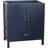Blue 24" Bath Vanity with Bottom Drawer Sink Cabinet Without Top