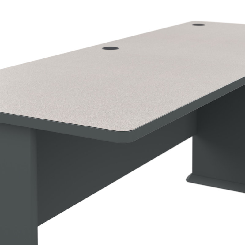 Structure de bureau Series A, Ardoise, H 29,66 po x l 71,54 po x P 26,81 po