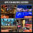 VEVOR LED Lighted Liquor Bottle Display Bar Shelf RF & App Control 30" 3-Step-93200043