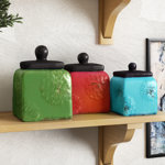 Ceramic / Porcelain Canister - Set of 3